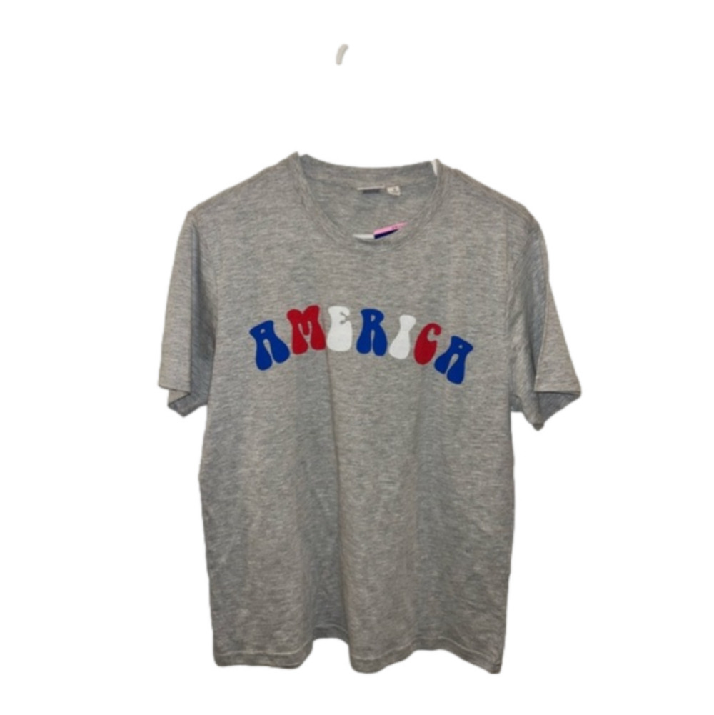 Spirit of America Women’s Patriotic T Shirt Size Small